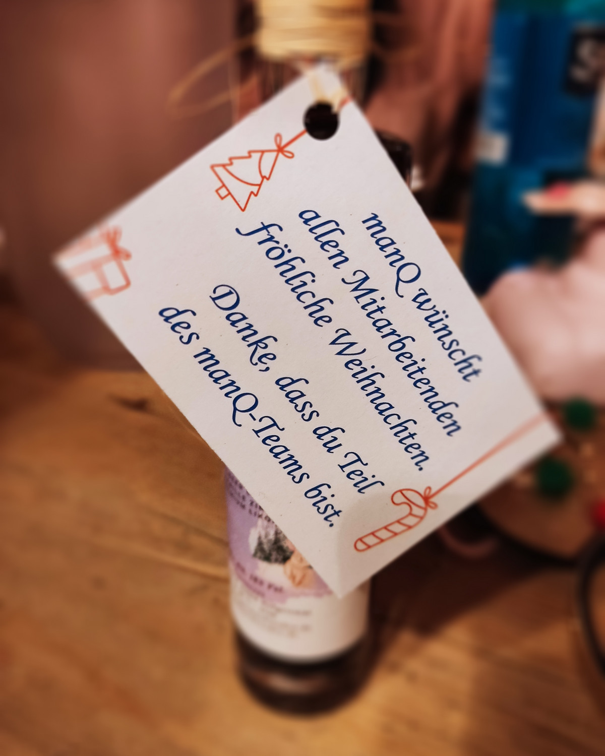Weihnachtliche Stimmung draußen